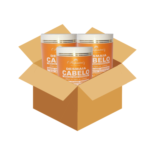 0009CX - Caixa com 5 Desmaia Cabelo - 500g cada