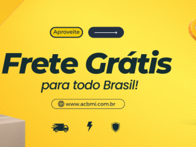 Banner para loja online frete grátis mercado shops médio